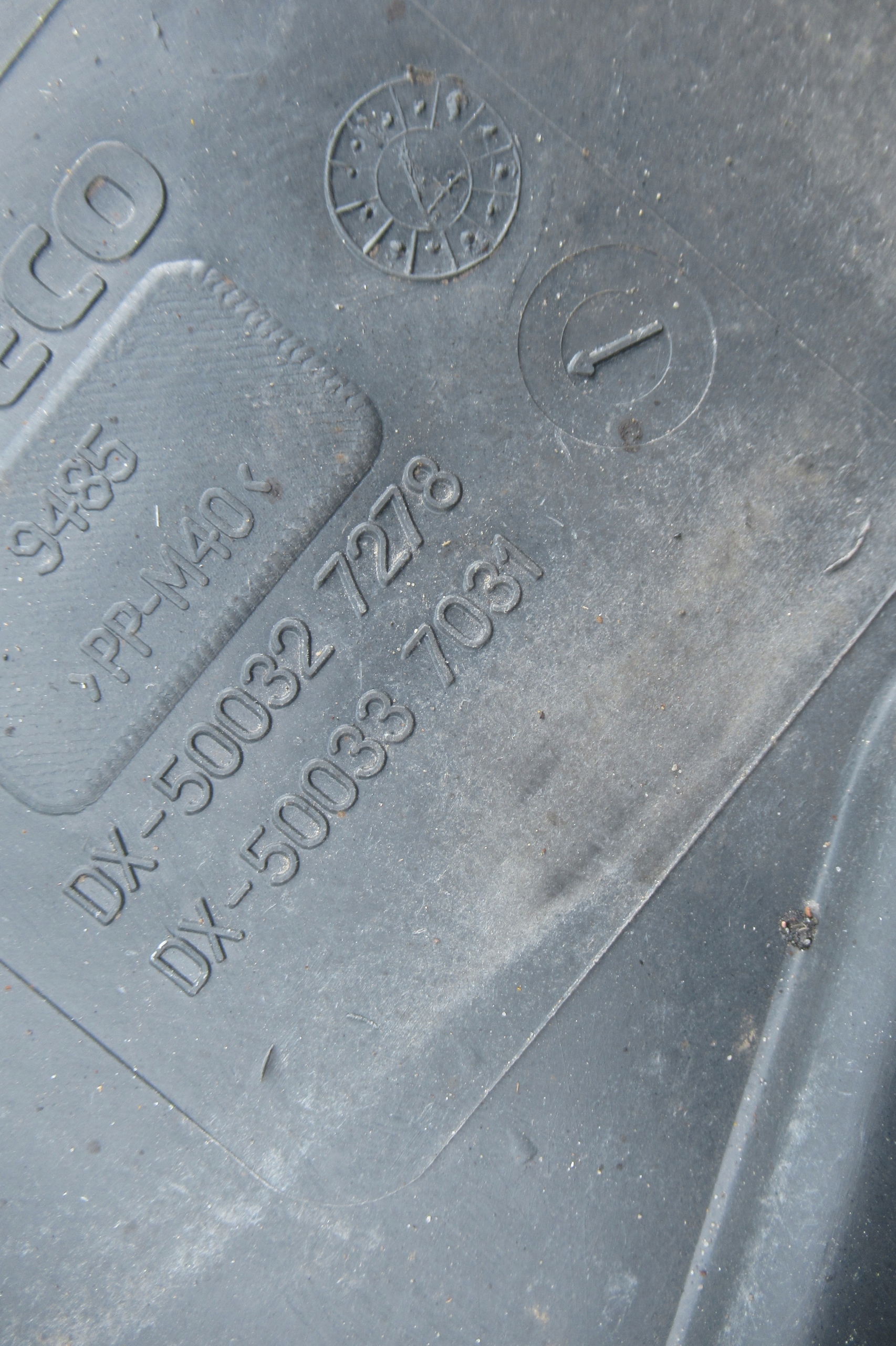 IVECO DAILY 06R OSLON below engine right DX-50032