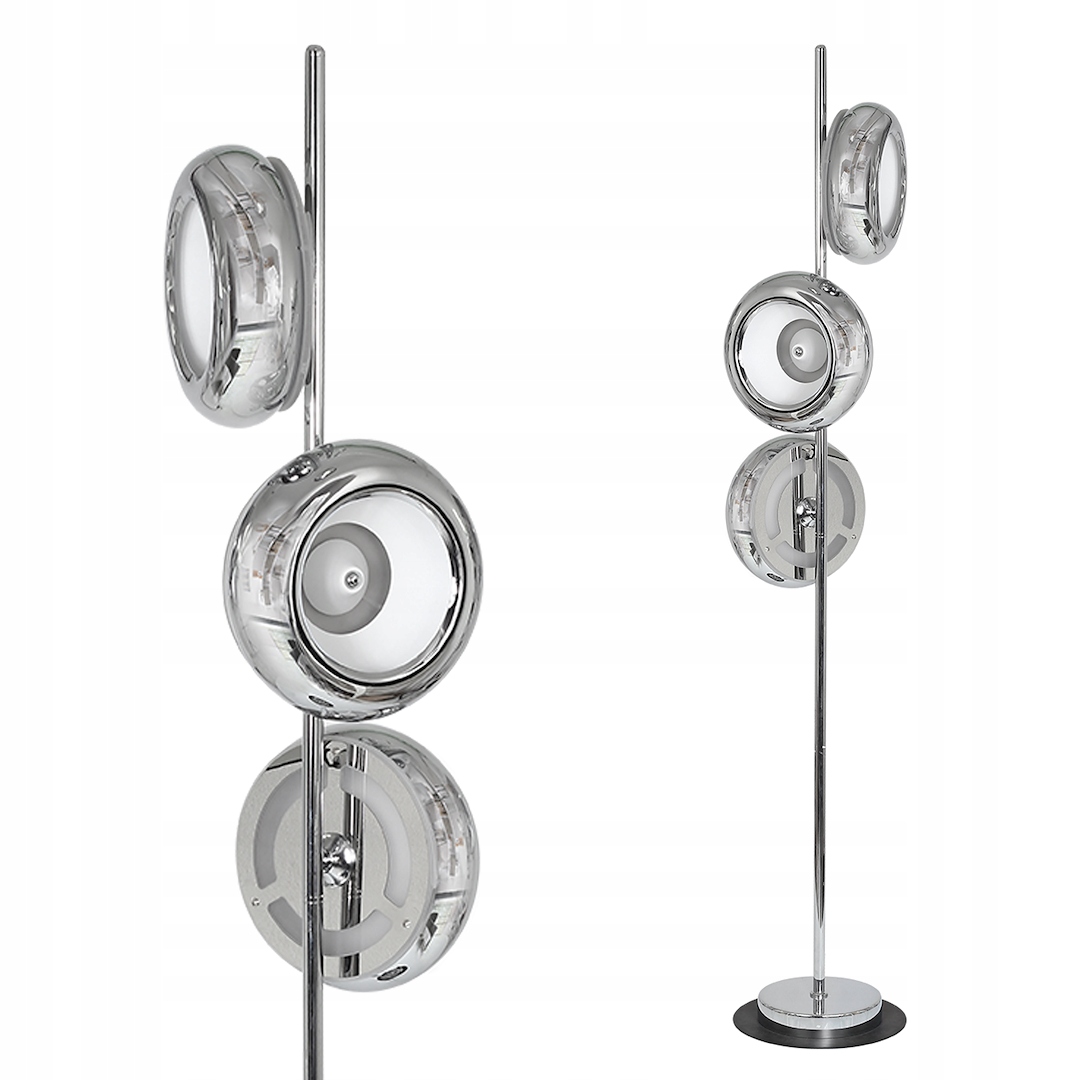 MiLAGRO Stojacia lampa Mercurio 36W Led Stropný luster s osvetlením