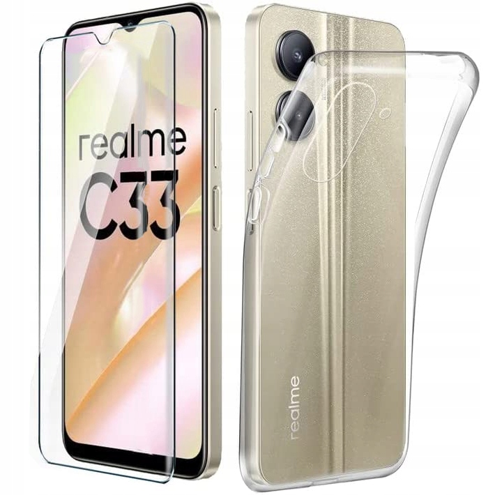 

Etui do Realme C33 Slim Case Szkło