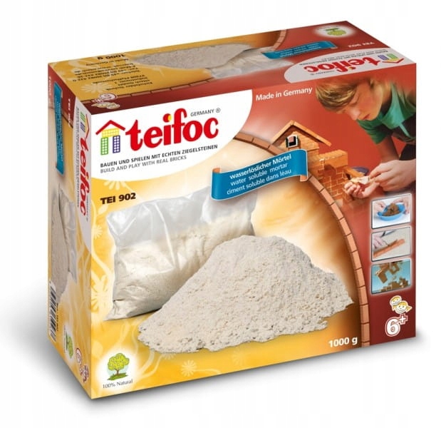 Budowle z cegiełek Dodatkowy cement 1kg Teifoc 902