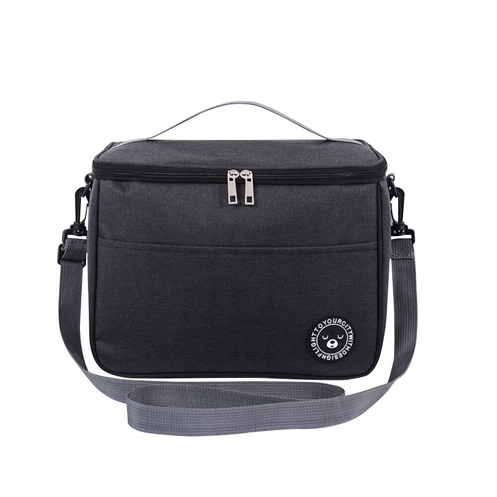 TORBA TERMICZNA NA LUNCH JEDZENIE IZOLACYJNA TURYSTYCZNA ŚNIADANIOWA DUŻA Pojemność 8 l