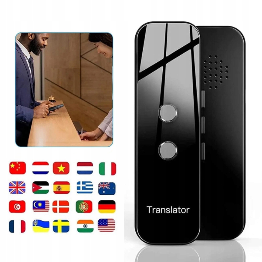 Elektroniczny Tłumacz Mowy Głosowy Translator 150 Języków