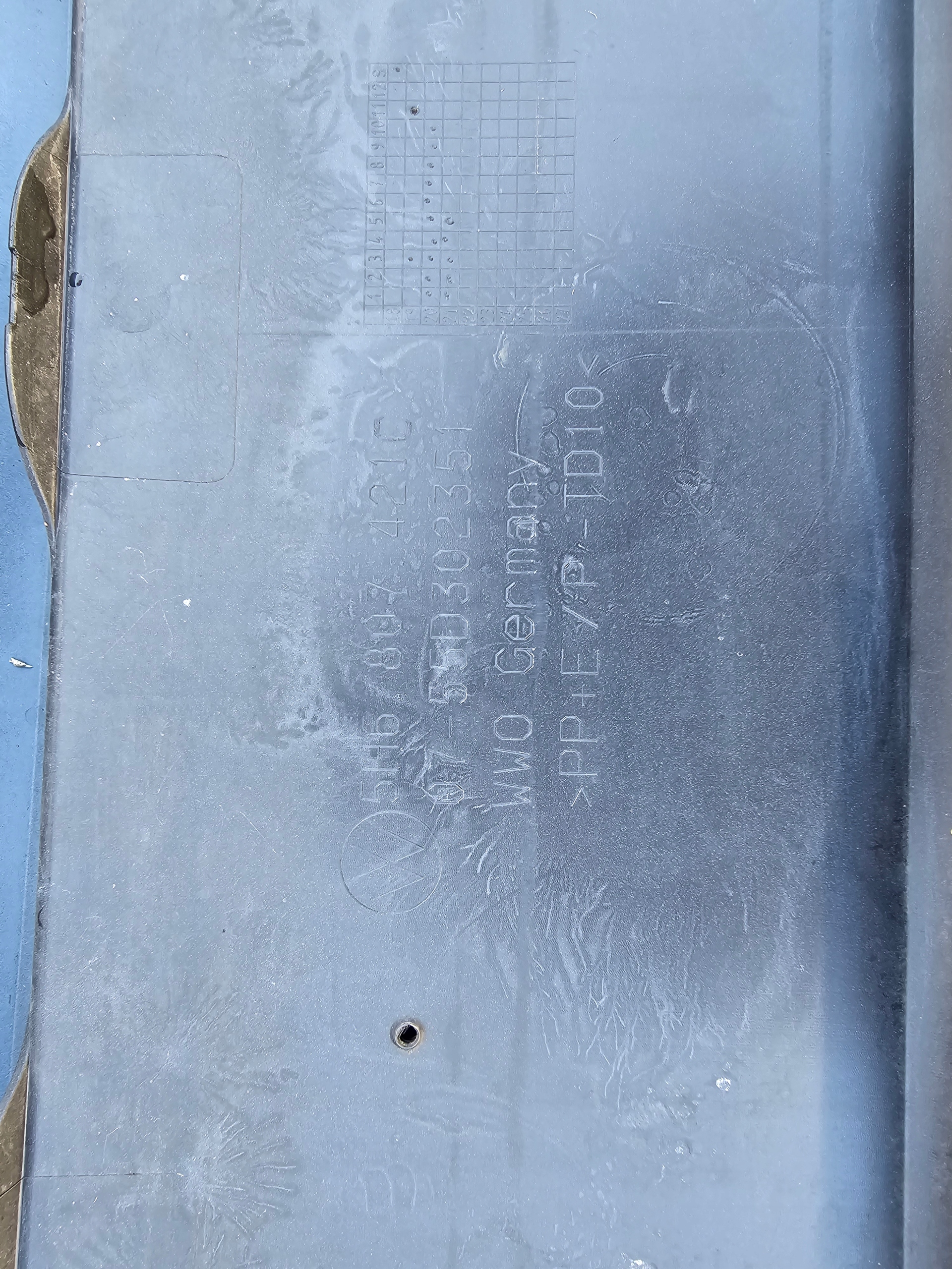 VW GOLF 8 VIII HB bumper rear part rear 4XPDC 5H6807421C HA49