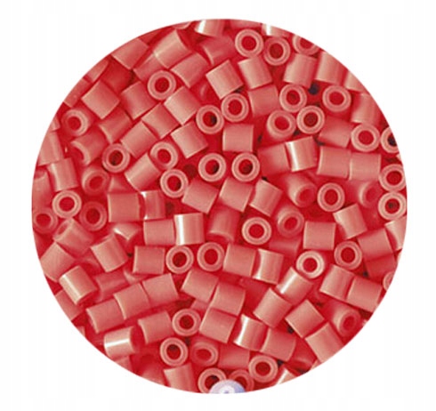 

Koraliki Czerwone pastelowe 3000 szt. Hama 201-44