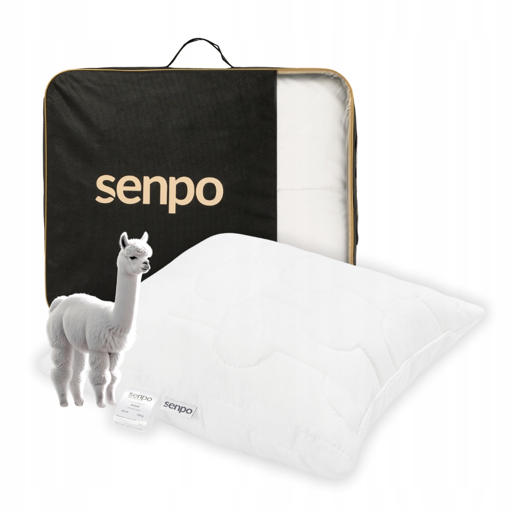 Polštář Armonia Senpo 50x70 cm z vlny peruánské alpaky 100%