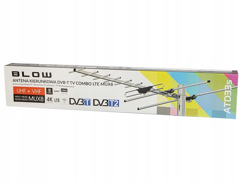 Antena DVB-T BLOW ATD33S VHF/UHF MUX8 pasywna Marka Blow