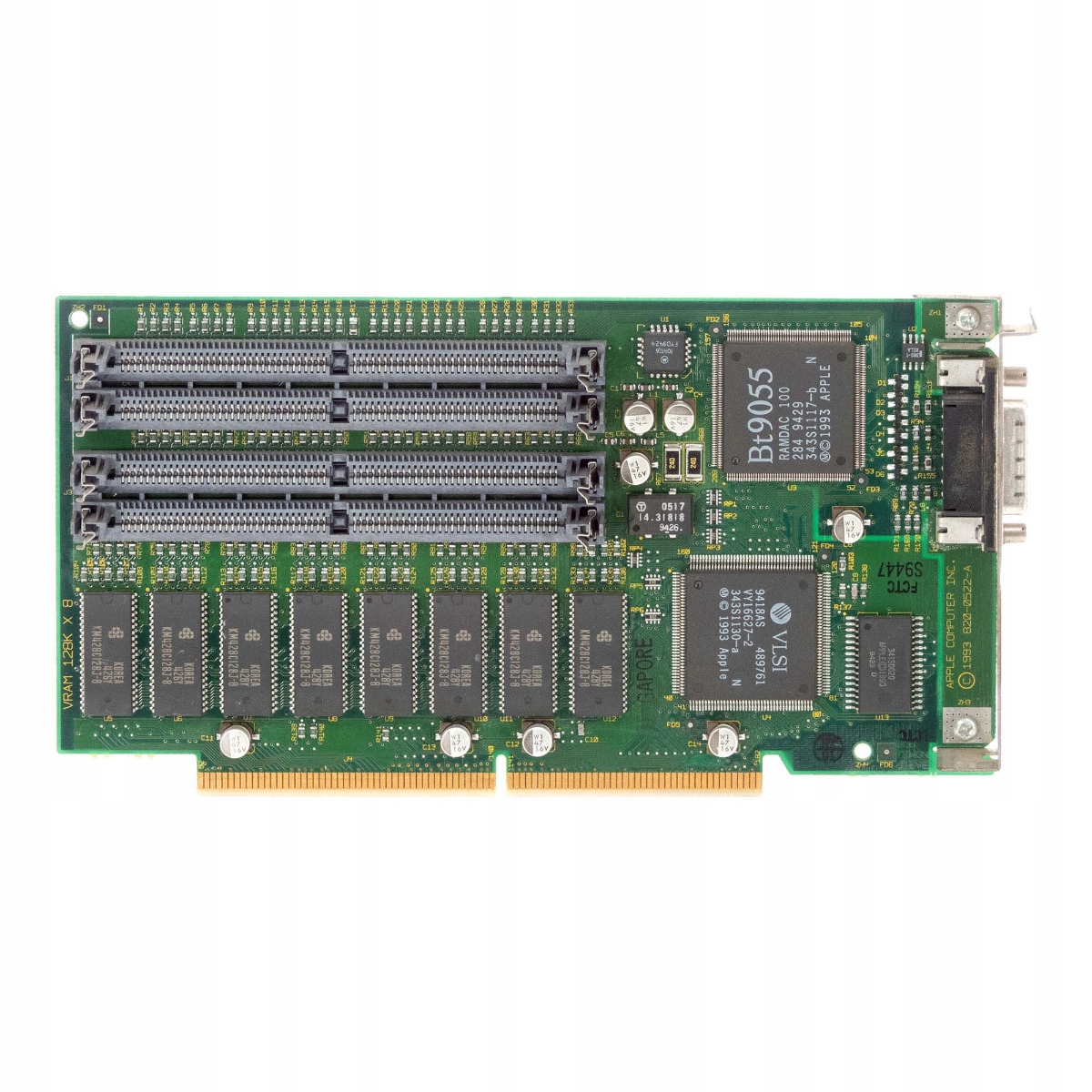 Apple 820-0522-A Graphic Card Accelerator Vram 128K x8 4 Slot