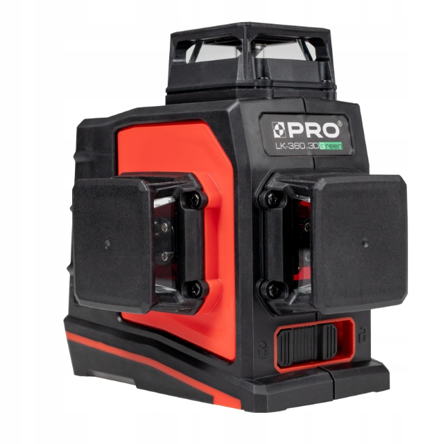 LASER PŁASZCZYZNOWY LK-360.3D GREEN PRO-L1183 PRO Rodzaj krzyżowy