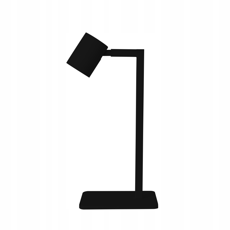Stolní lampa Snow Černá Kovová Univerzální Pohyblivá Hlava 1xGU10