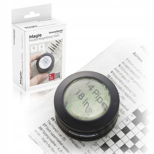 Lupa Kieszonkowa MAGLE z lampką LED