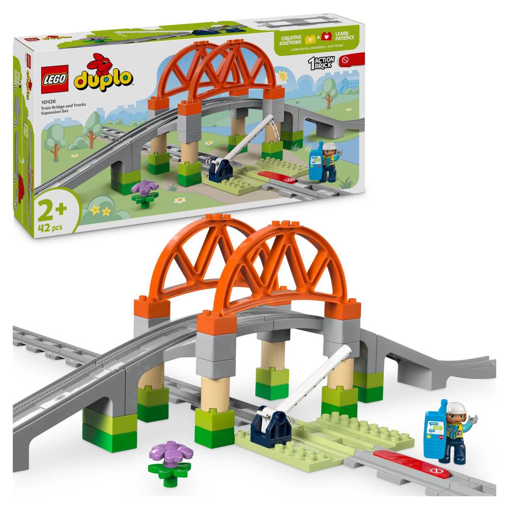 Lego Duplo Town Most a železniční koleje rozšiřující sada 10426