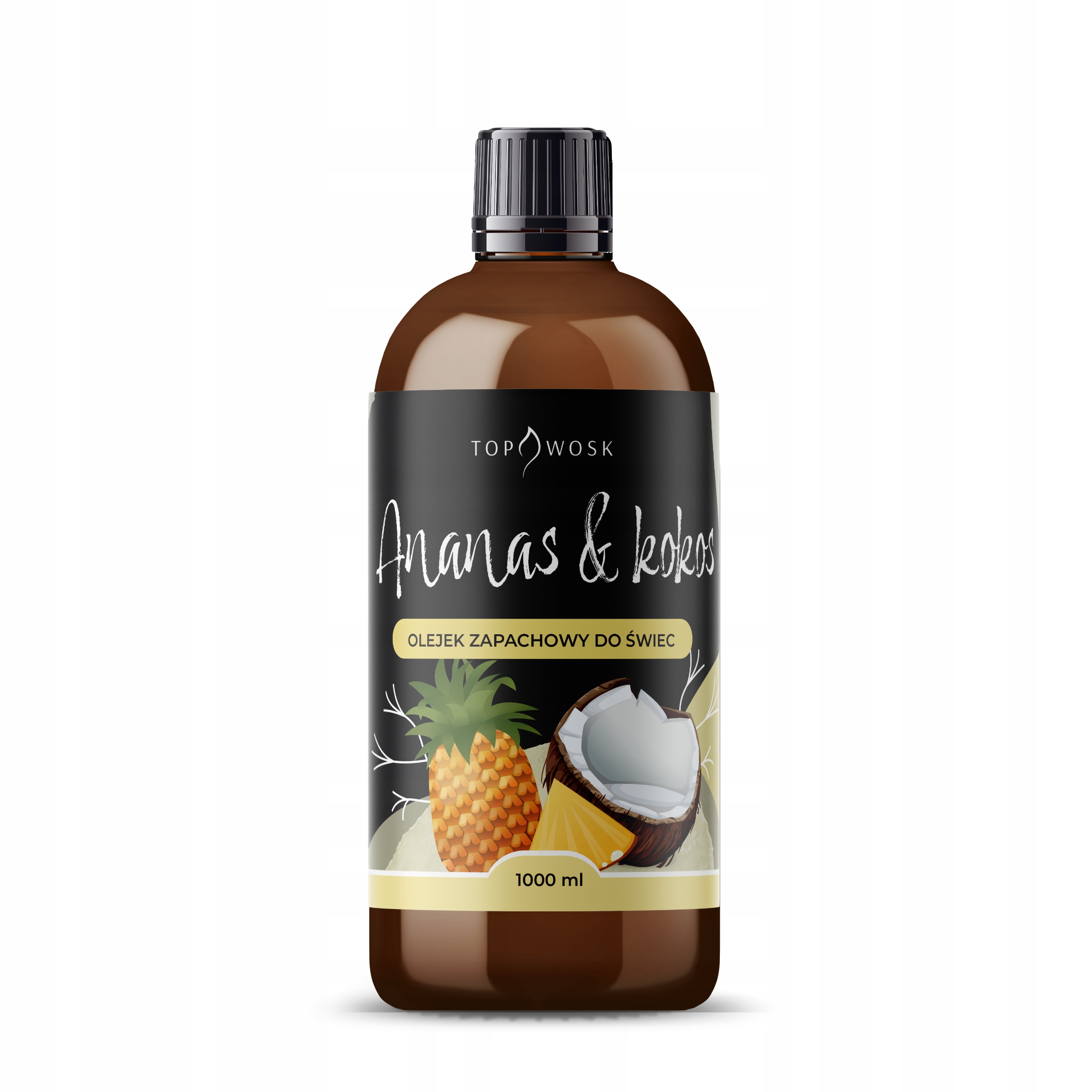 Vonný olej na sviečky Ananás A Kokos 1000 ml