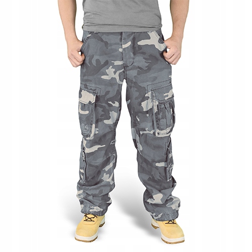 SURPLUS Spodnie M65 AIRBORNE Vintage Bojówki L Materiał dominujący bawełna