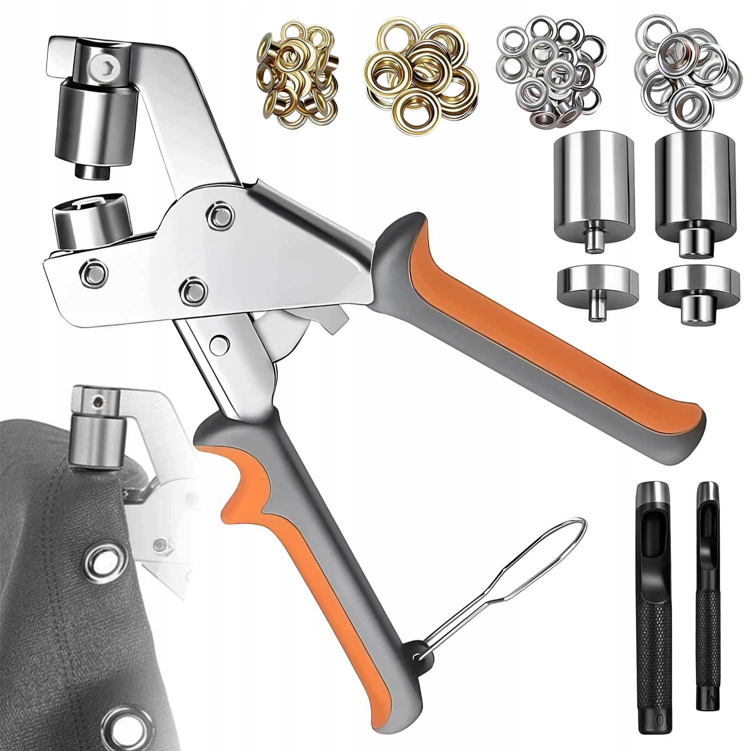 Očkovač Bannerů Ruční Magnetická Očkovačka 6/10 mm 500 Oček
