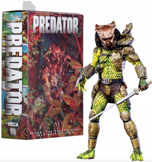 Predator Elder Golden Angel Ultimate Figurka 21 cm velká sada příslušenství