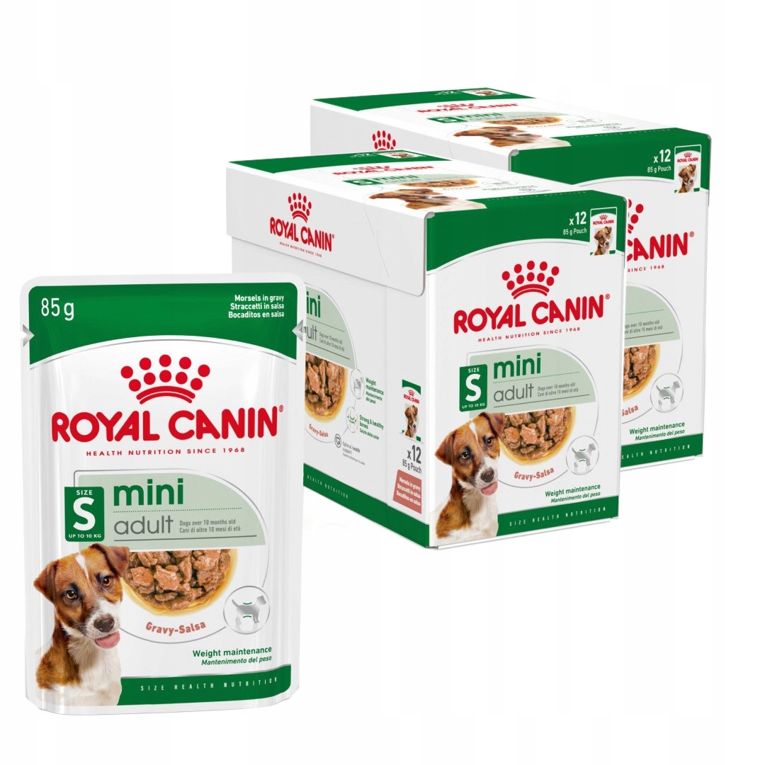Royal Canin Shn Mini Adult 24x85g Karma Mokra W Sosie Dla Psów Ras Małych