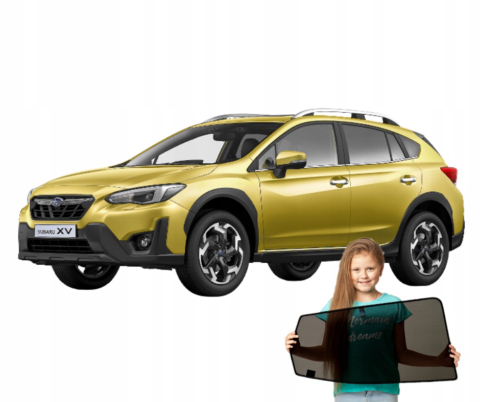 Sluneční clony na magnety pro Subaru XV 2 II 2017-2023