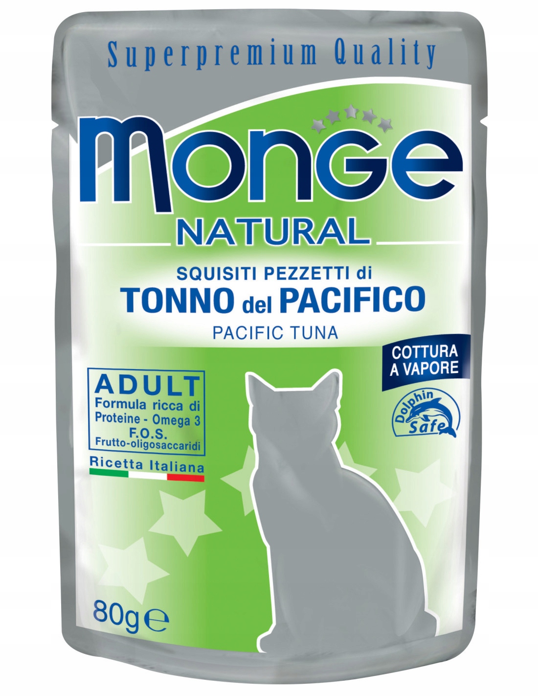 Levně 8x Monge Buste Tuňák žlutý v želé 80 g