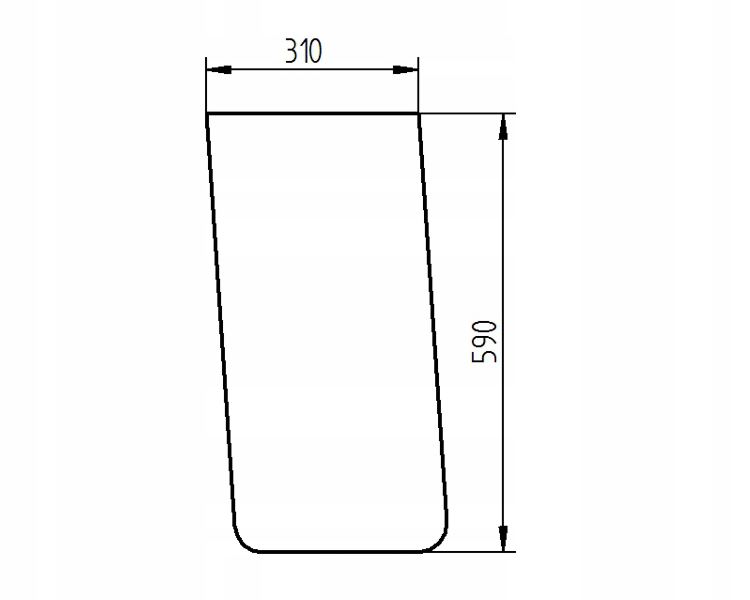 čelní sklo traktor Renault Ceres přední spodní