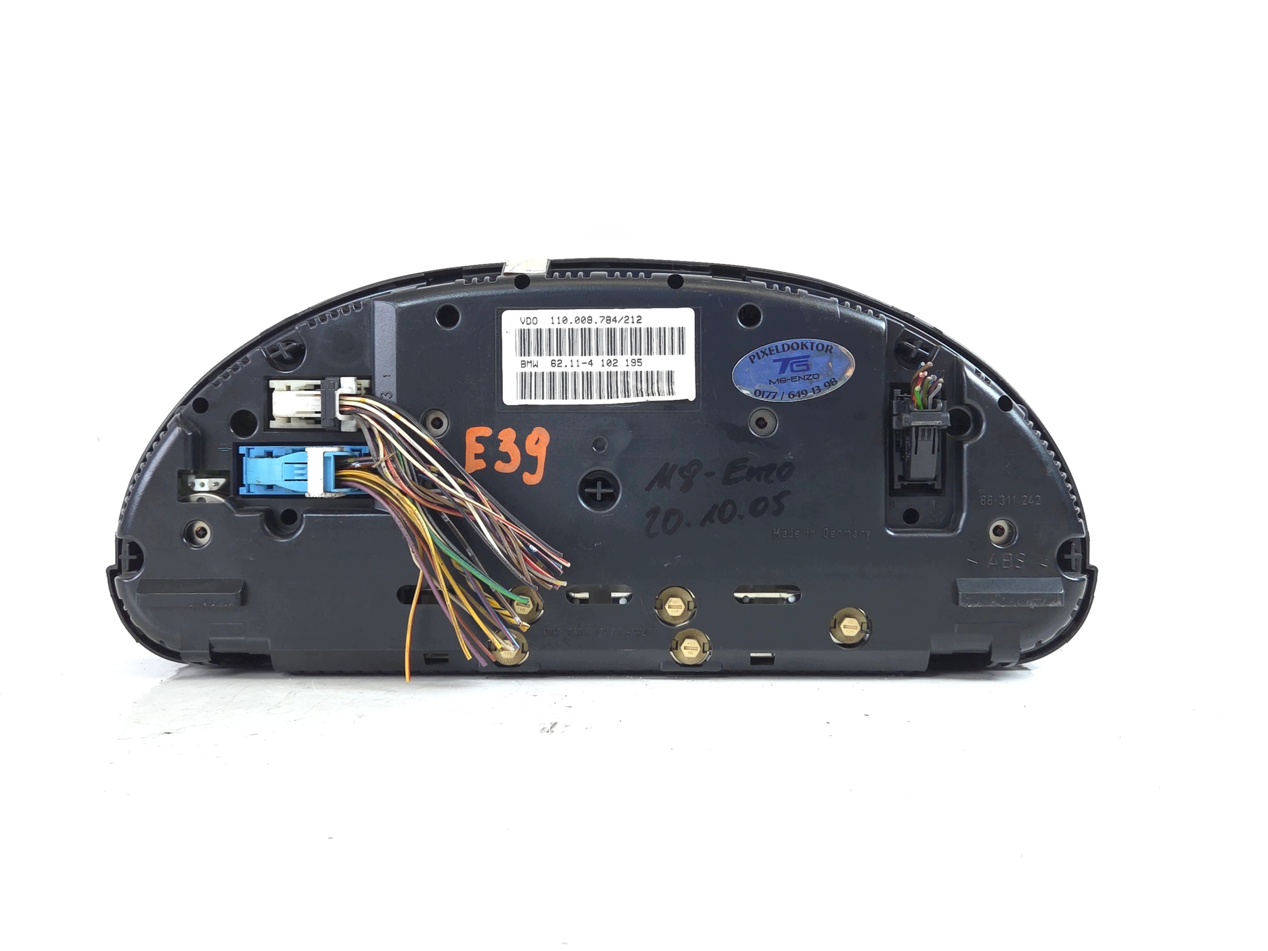 BMW E39 3.0 D dials dials 4102195 110.008.784/212