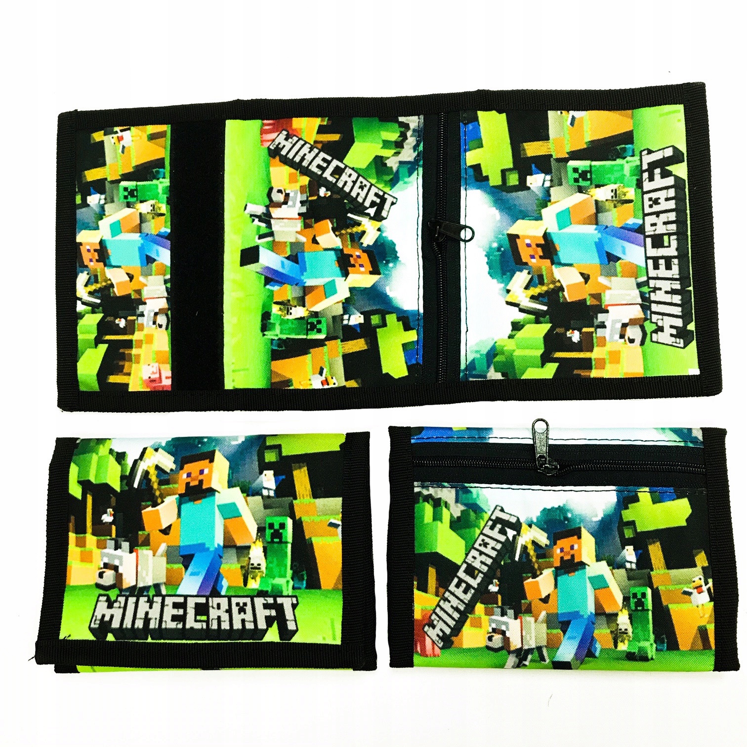 кошелек Майнкрафт кошелек лежащий узор M1