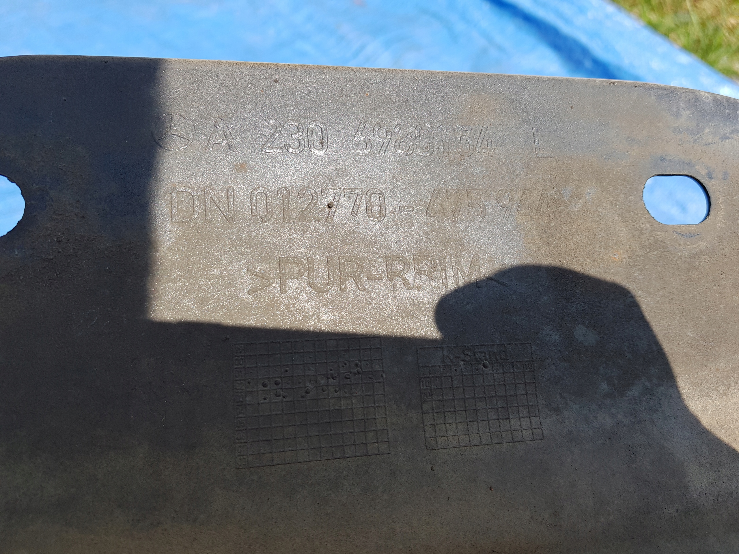 moulding threshold left MERCEDES SL R230 W230 C197 197
