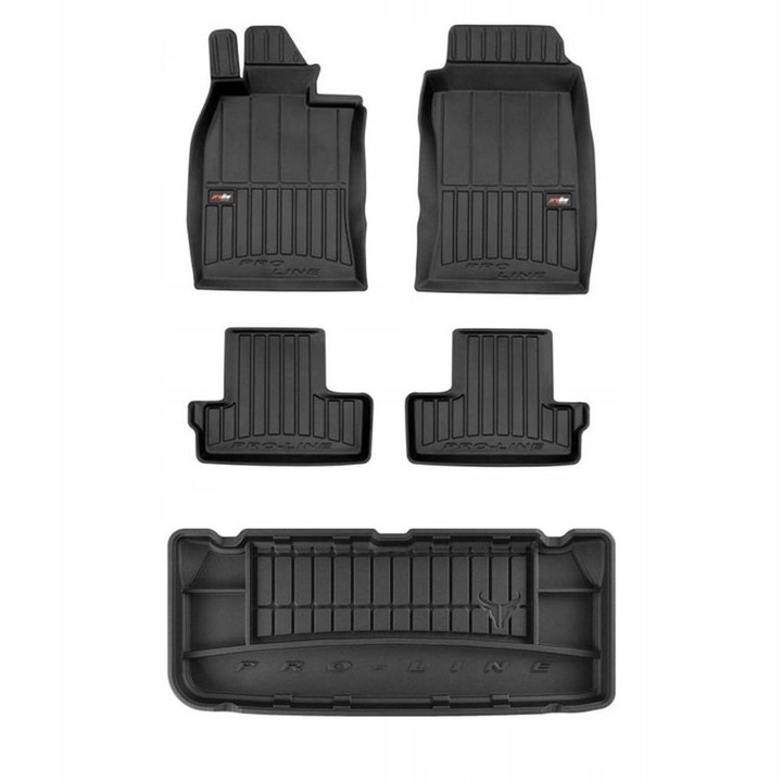 Set 3D Koberce a rohož do kufru Mini One 1 Hb 2001-2006