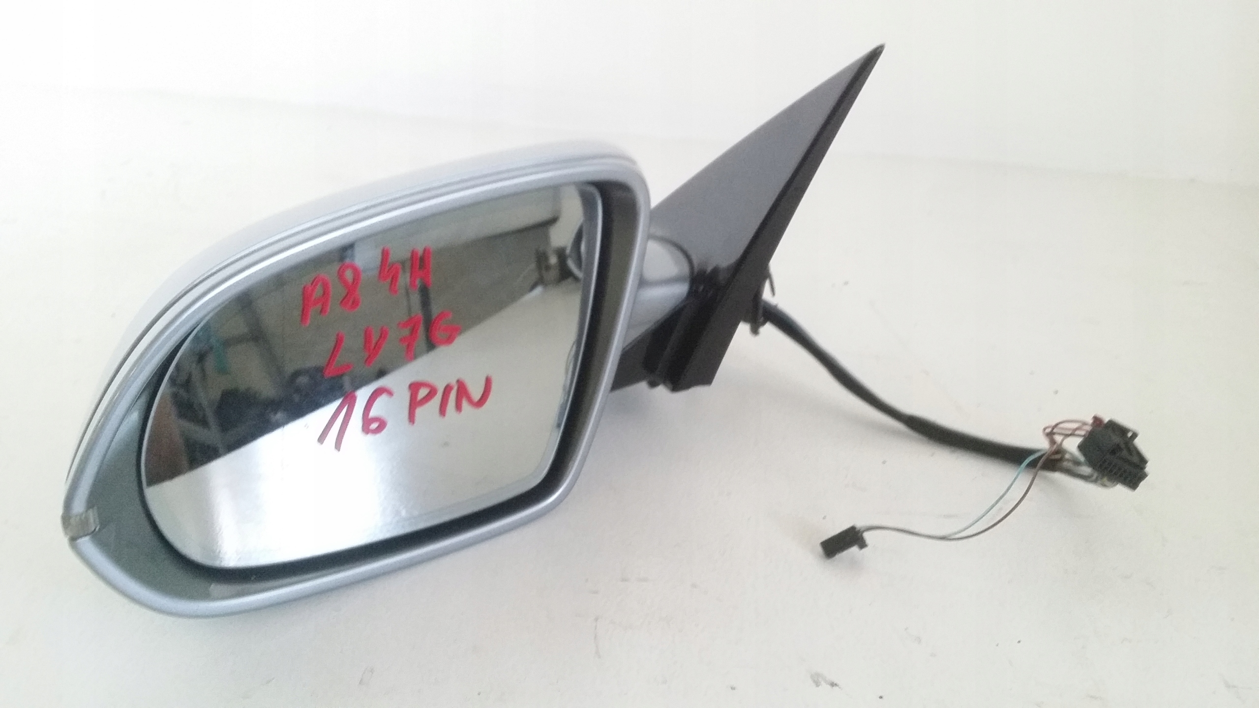 AUDI A8 4H LUSTERKO LEWE 16 PIN ASYSTENT FOTO LY7G