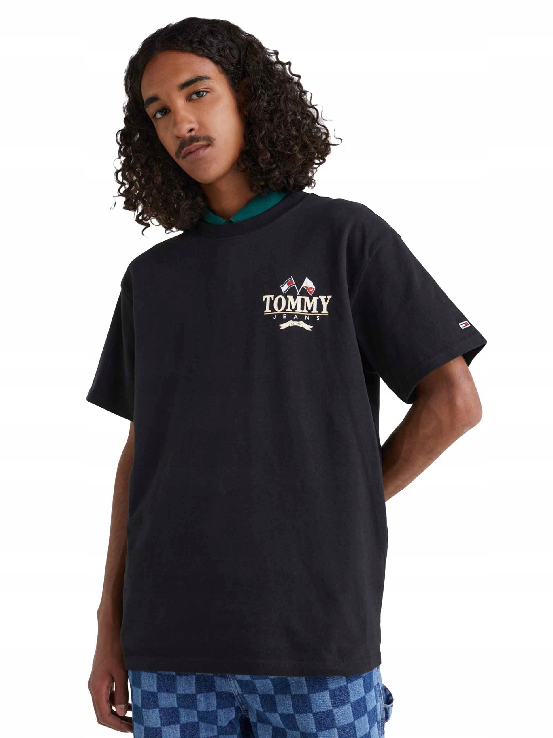 Tommy Hilfiger Tričko Pánské Modern Prep Black rM