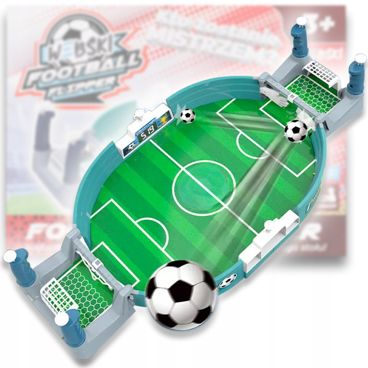 Mini Piłkarzyki Football Gra Sportowa Zestaw Dla Dzieci Stół Do Gry Flipper