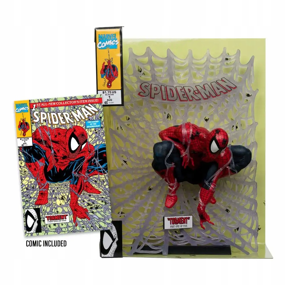 Spider-Man Černý oblek Marvel Collection Spider-Man #1 Chase 1/6 Figurka 28