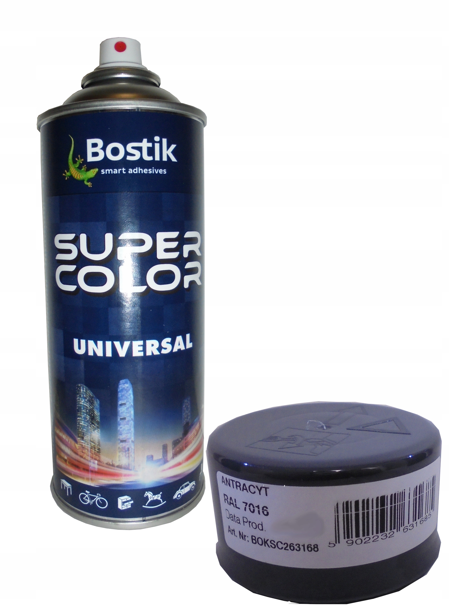 

Farba w sprayu Bostik Ral 7016 antracyt 400ml