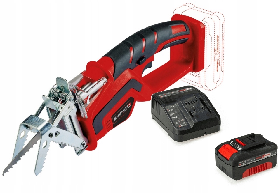 Einhell Nůžky Na Větve Ge-gs 18 3408220 Sada Akumulátor 4,0AH