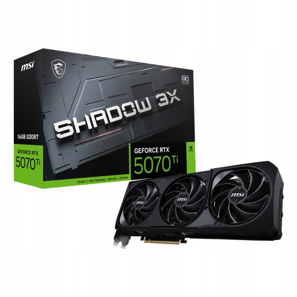 Karta graficzna MSI GeForce RTX 5070 Ti 16 GB