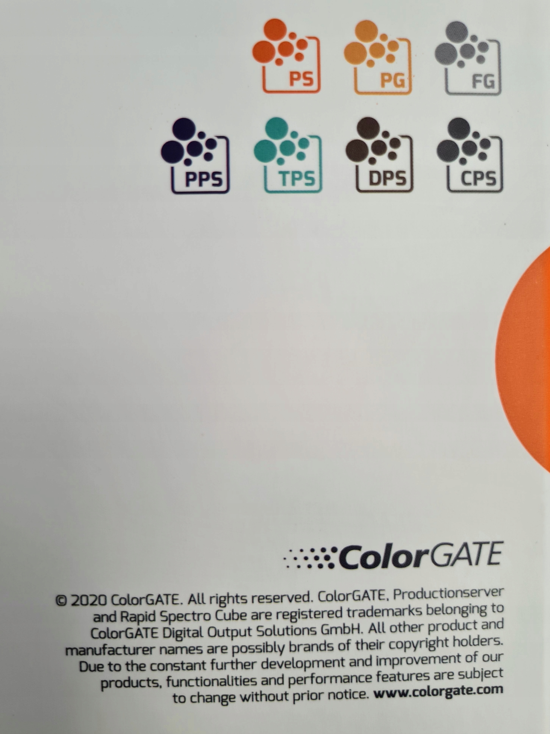 RIP ColorGATE SOFTWARE PS22 NOWY FV Kod producenta V22
