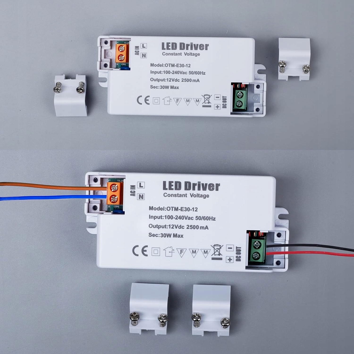 TRANSFORMATOR LED 240 12V DC 2.5A LED MR11, MR16 Kod producenta x