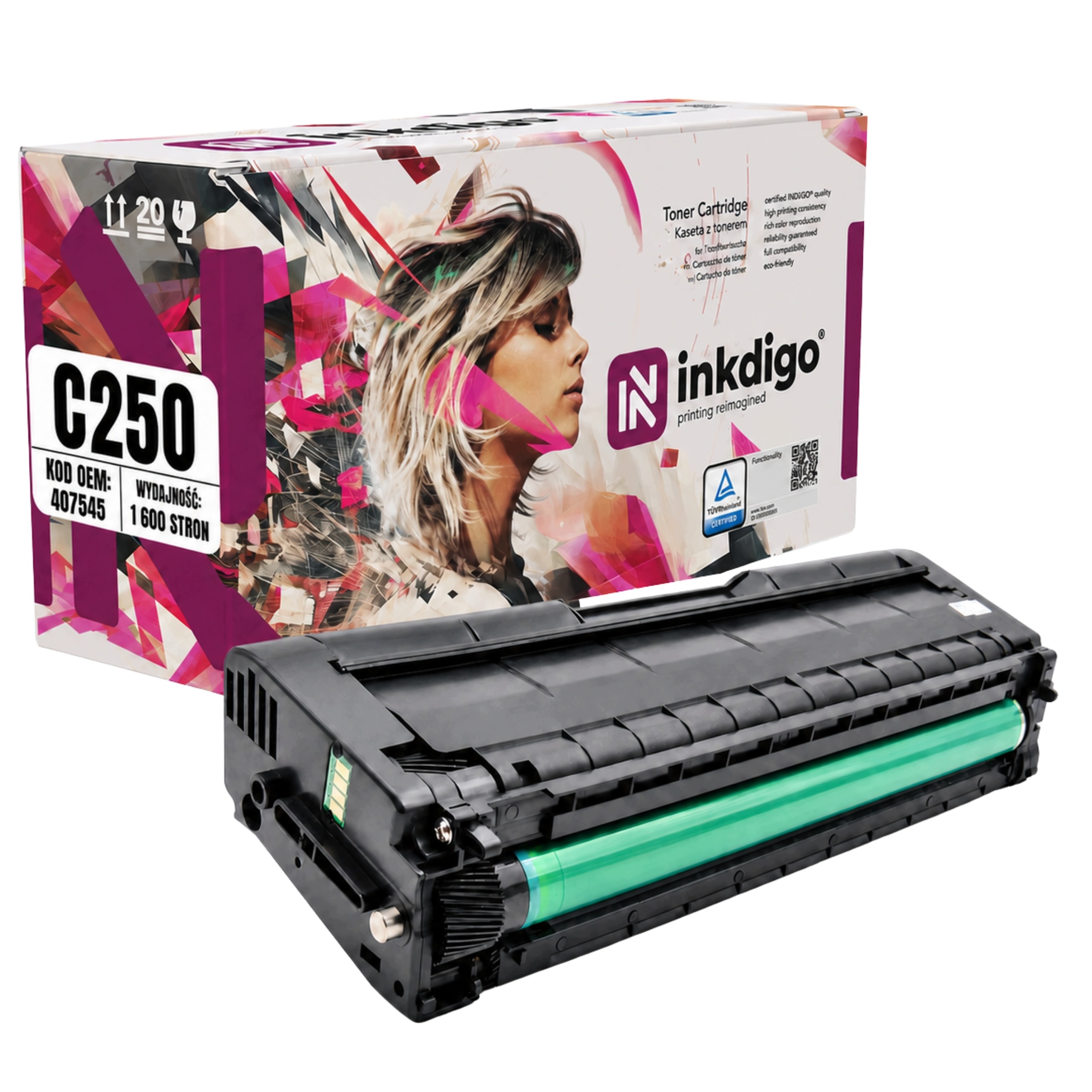 Náhradní toner pro tiskárnu Ricoh Sp C250 C260 C261