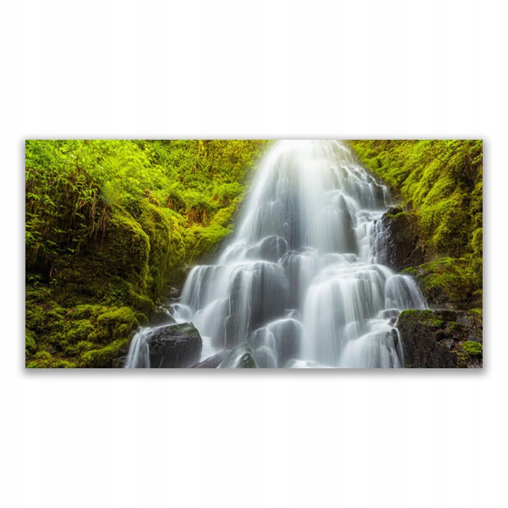 

Fotoobraz akryl na ścianę 140x70 Wodospad Natura