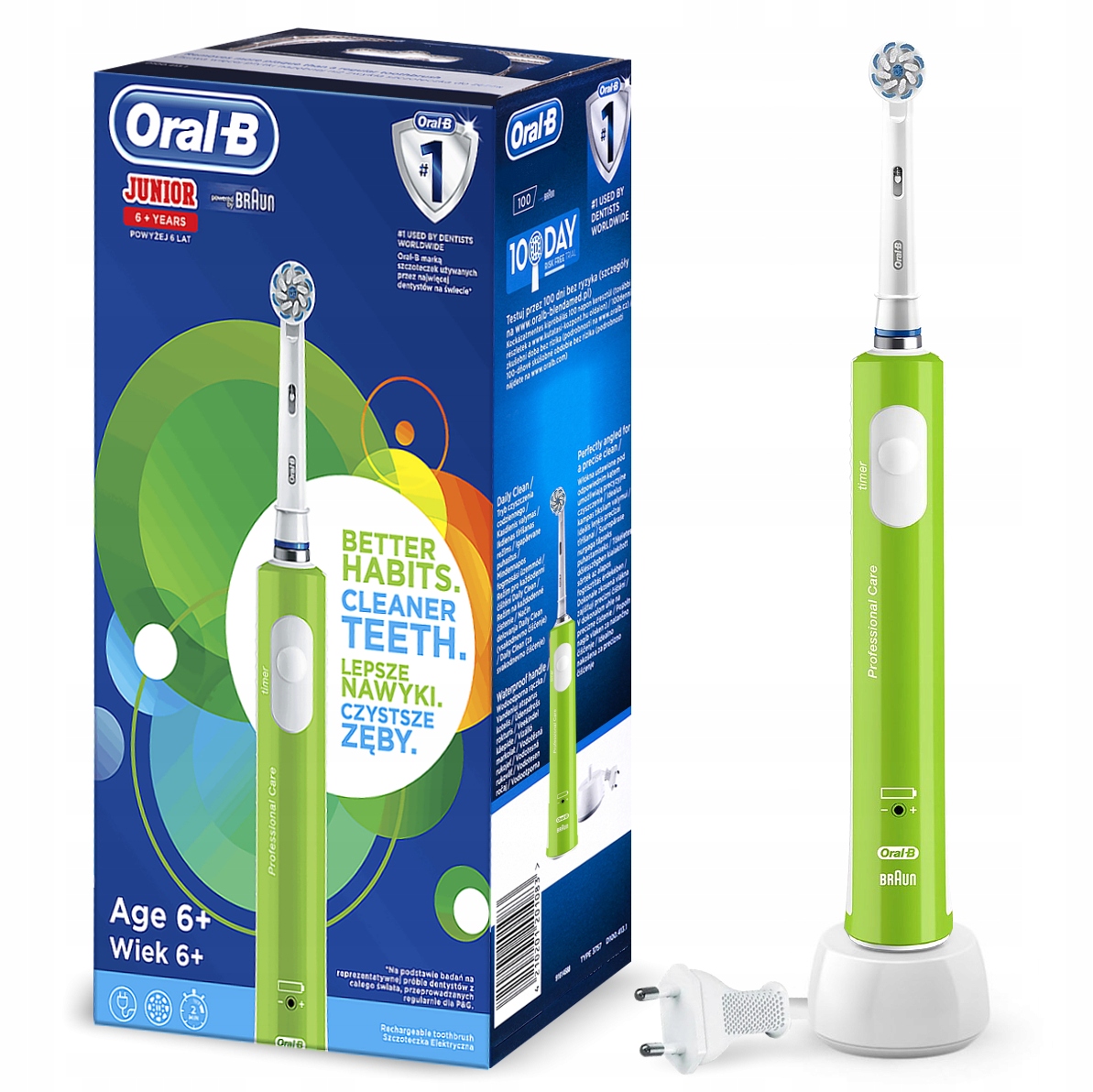 

Szczoteczka Elektryczna Oral-b Junior Dla Dzieci +