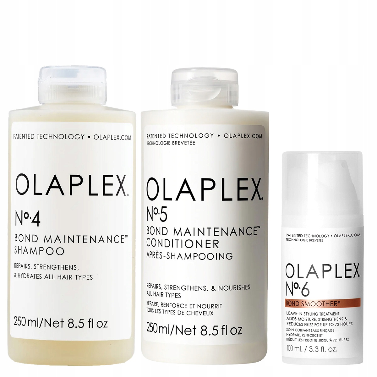 Olaplex No.4 No.5 No.6 – regenerace vlasů