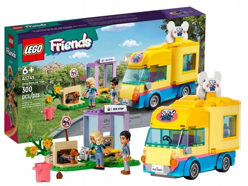 

Lego Friends 41741 Furgonetka Ratunkowa Dla Psów