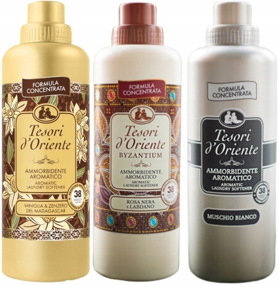 Levně Tesori d'Oriente Sada 3 italských avivážních přípravků 760 ml Vbm