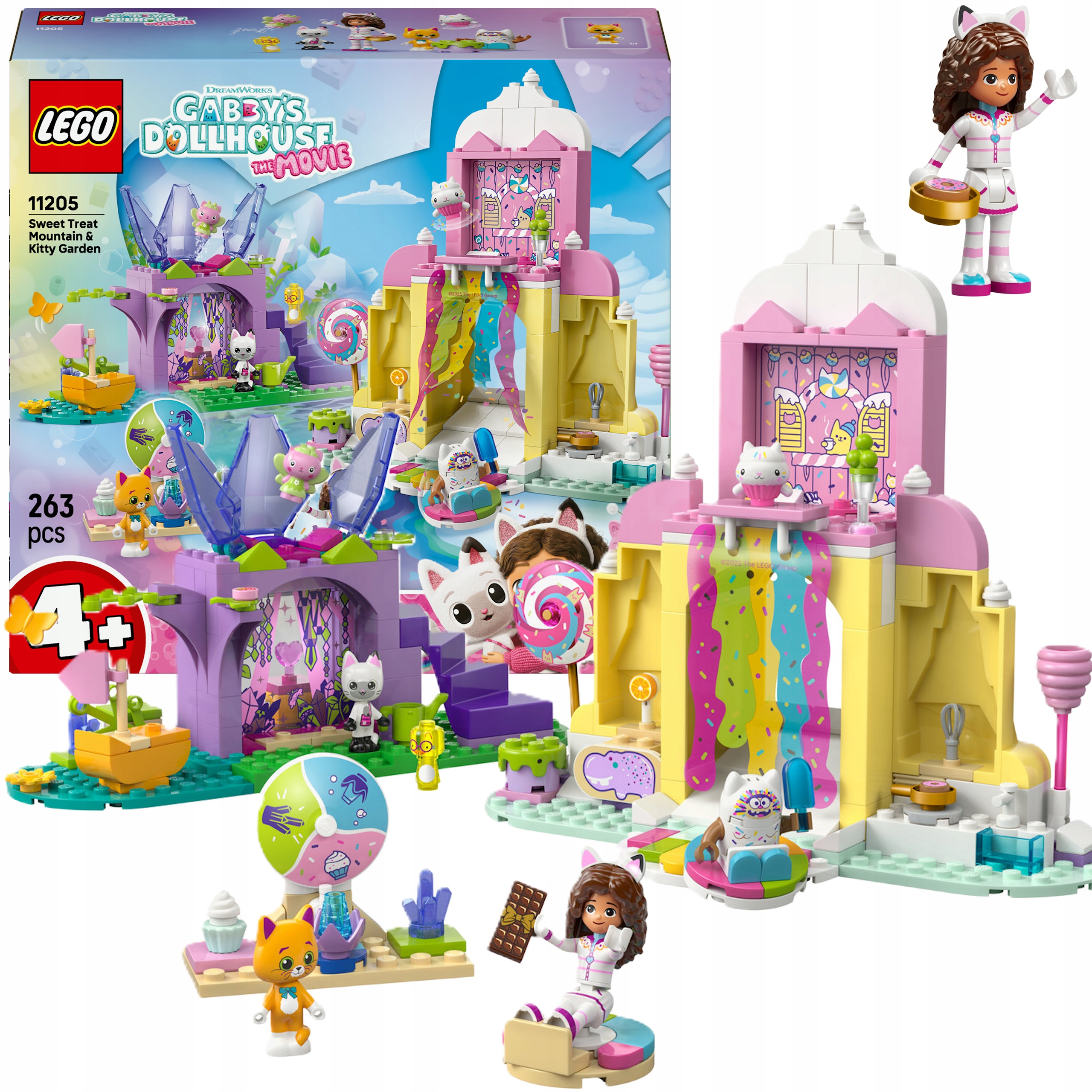 Lego Koci Domek Gabi Łakociowa Góra I Kiciowy Ogródek Na Święta