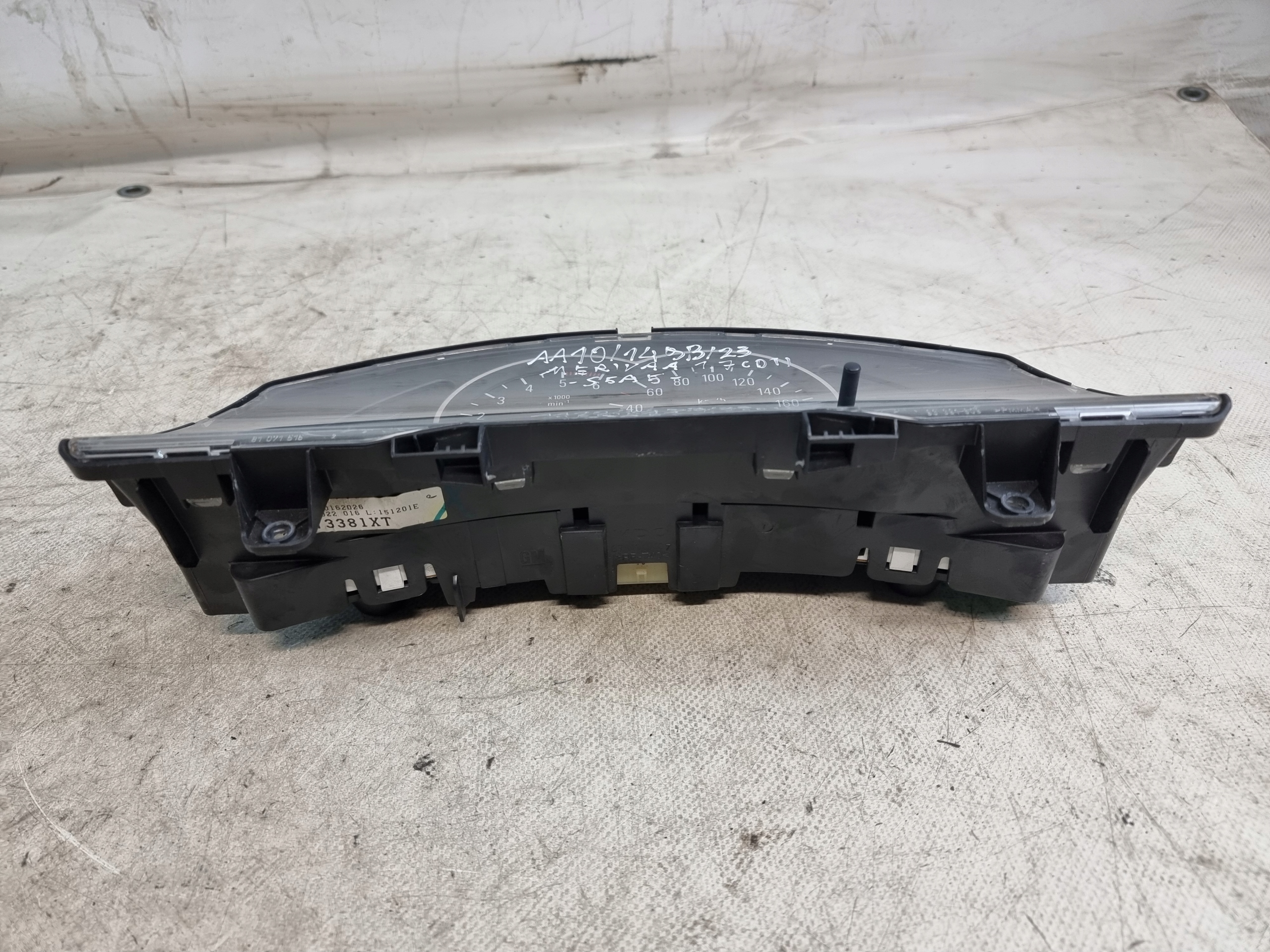 dials dials OE 13173381XT OPEL MERIVA A 1.7 CDTI