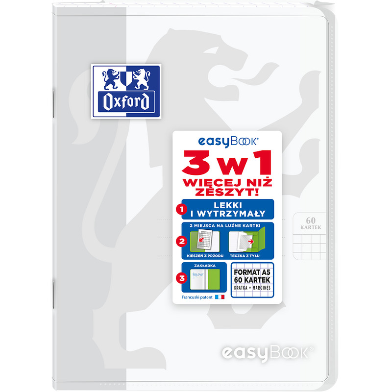ZESZYT A5/60K KRATA OXFORD EASYBOOK 400146693 A'8
