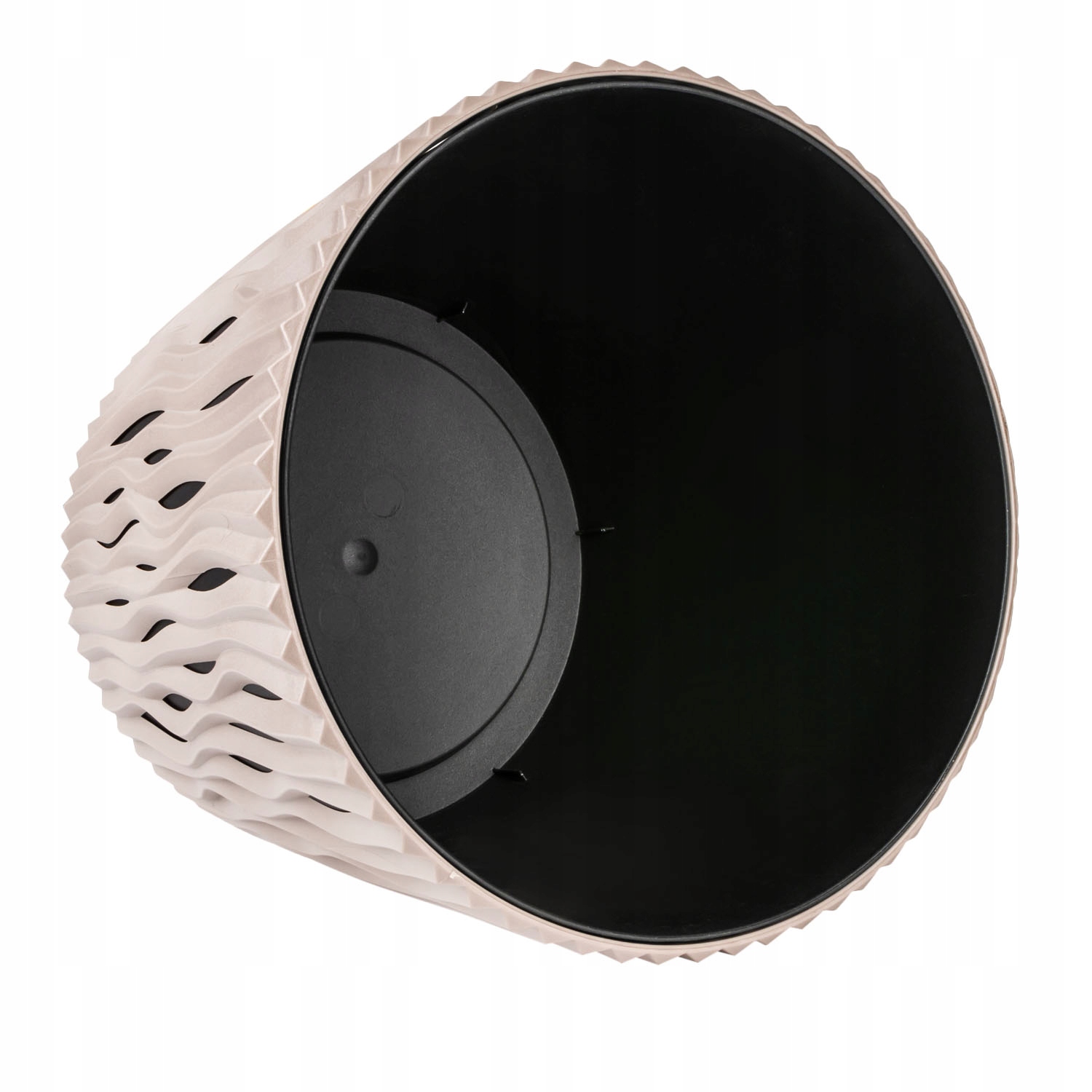 Doniczka Sandy Round DSR190 Mocca z wkładem Marka Prosperplast