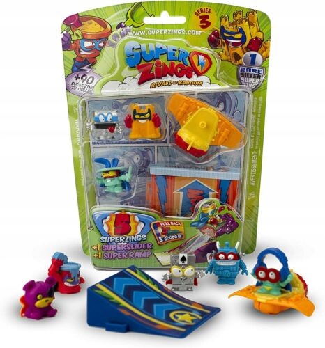 

Zings Rampa 5 figurek Pojazd zestaw Seria 3