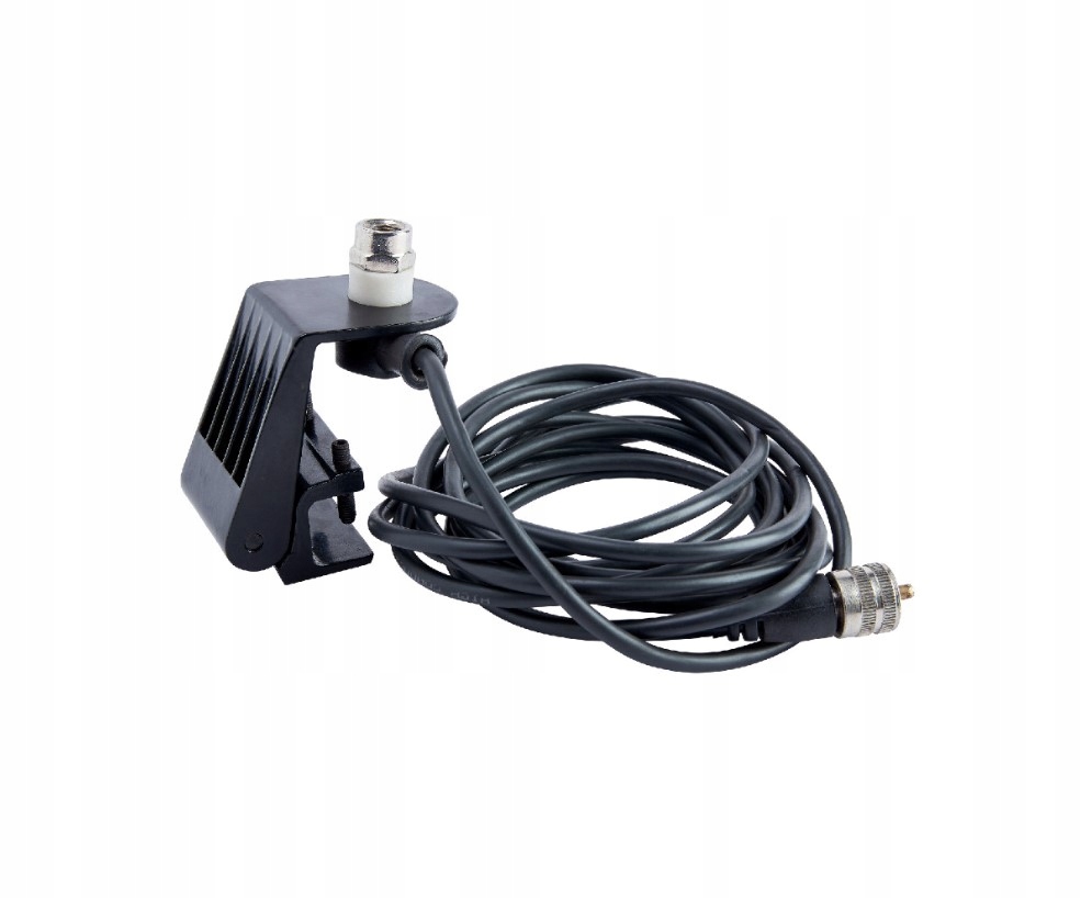 Uchwyt rynienkowy Sigma do anteny Cb głowica 3/8 z kablem 4m wtyk UC-1