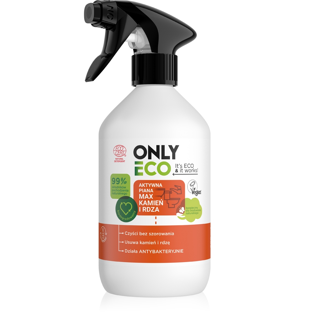 

Only Eco Max Kamień I Rdza Aktywna Piana 500 ML