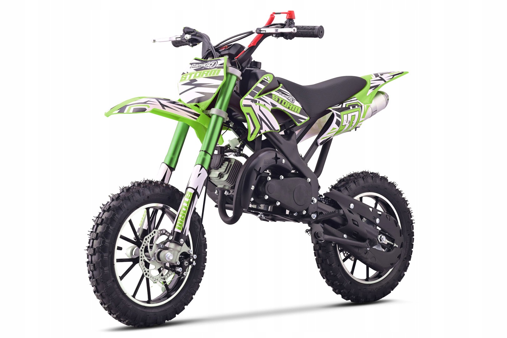 Mini Cross Storm 49 cm³ Zielony, tarczowe